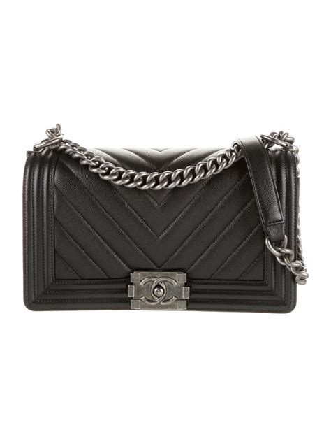 chanel red chevron boy bag|Chanel boyfriend bag.